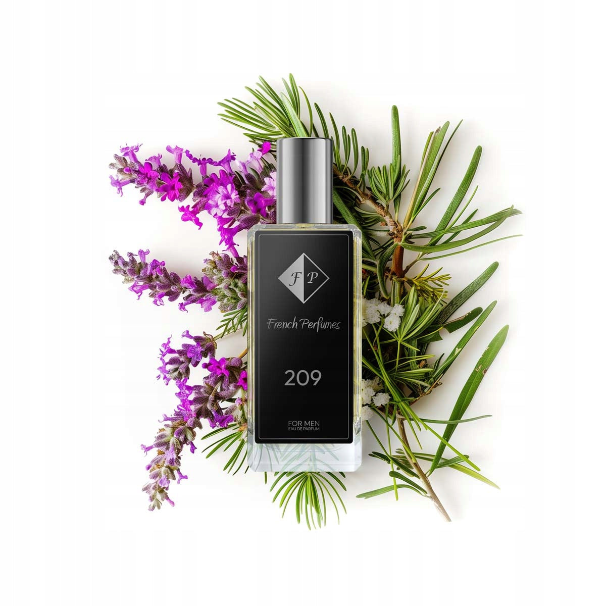 Francuskie Perfumy Male Nr 209 - 60ml Aromatic Perfumed Water