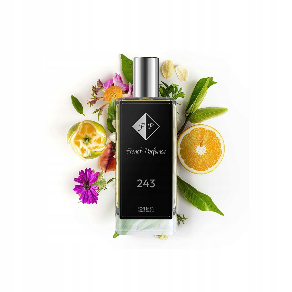Francuskie Perfumy Male Nr 243 - 104ml Aromatic Perfumed Water