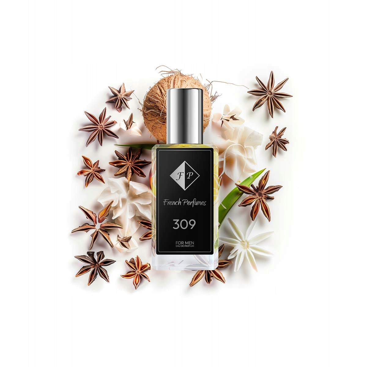 Francuskie Perfumy Male Nr 309 - 33ml Oriental Perfumed Water