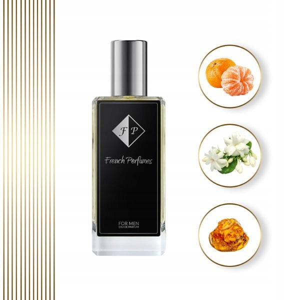 Francuskie Perfumy Men's No. 205 - 104ml | Woody water fragrance Packaging status original