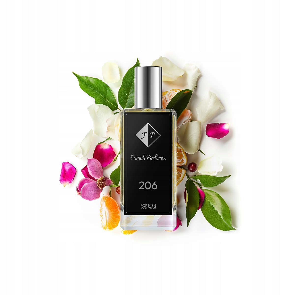 Francuskie Perfumy Men's No. 206 - 60ml Woody Perfumed Water For Him