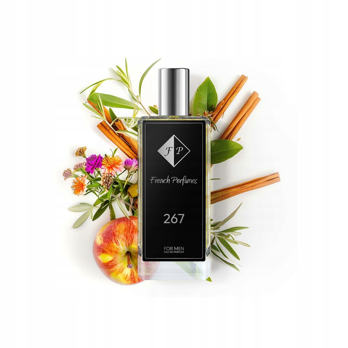 Francuskie Perfumy Men's No. 267 - 104ml | Lemon Olive | Permanent Fragrance