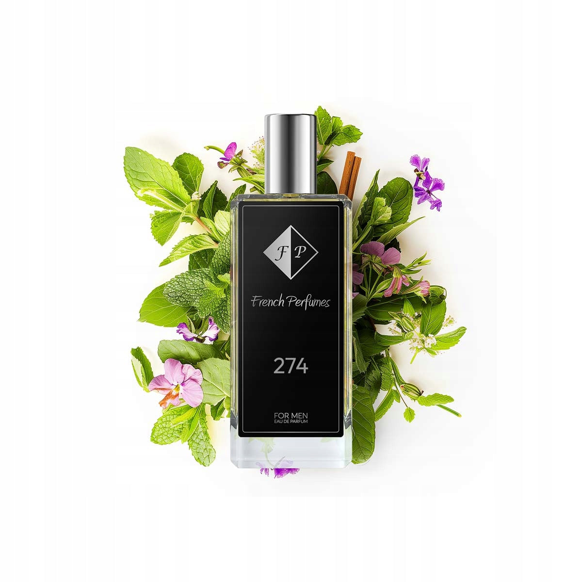 Francuskie Perfumy Men's No. 274 - 104ml | Rose Mint |Permanent Fragrance