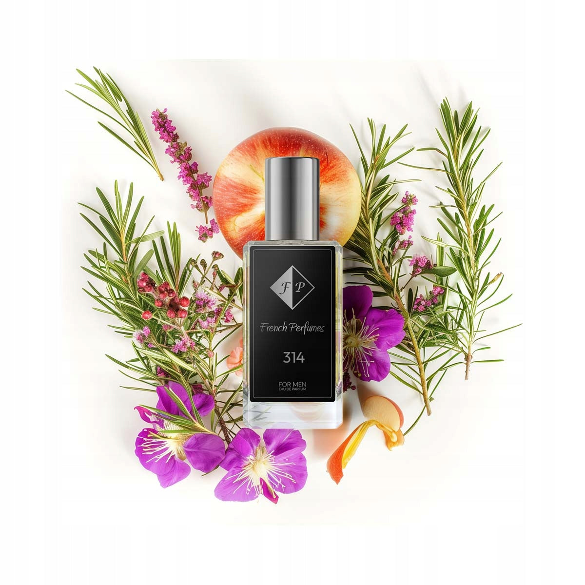 Francuskie Perfumy Men's No. 314 - 33 ml Woody-musk fragrance for Him
