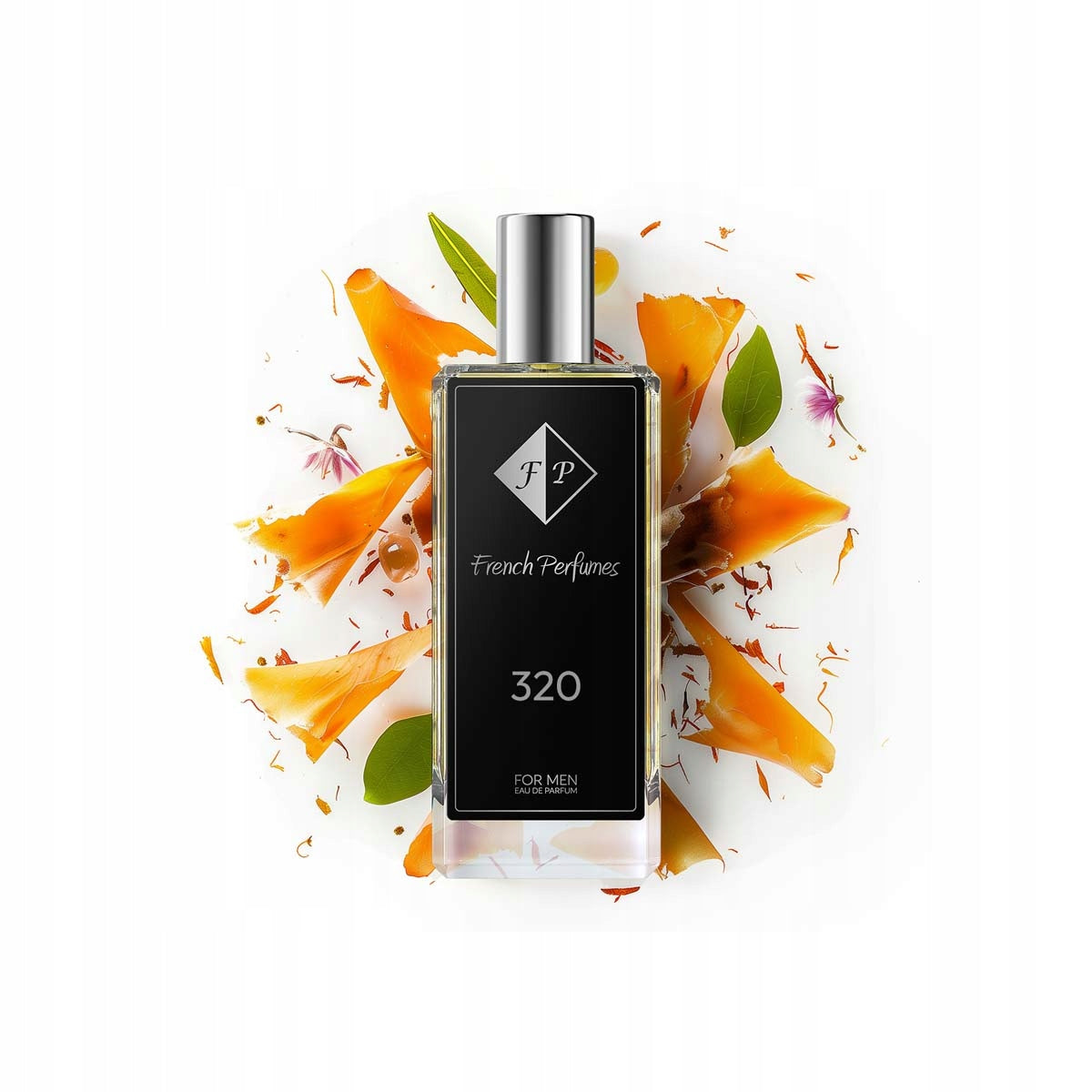 Francuskie Perfumy Men's No. 320 - 104ml |Orange Lavender| Permanent Fragrance