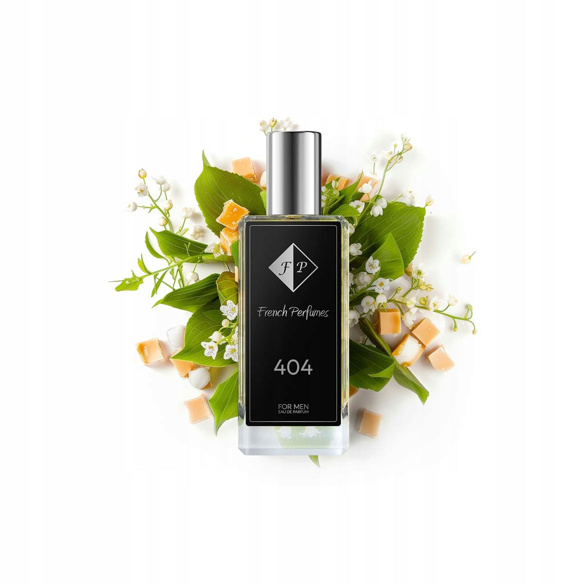 Francuskie Perfumy Men's No. 404 - 60ml | Lavender Patchouli | Lasting Fragrance