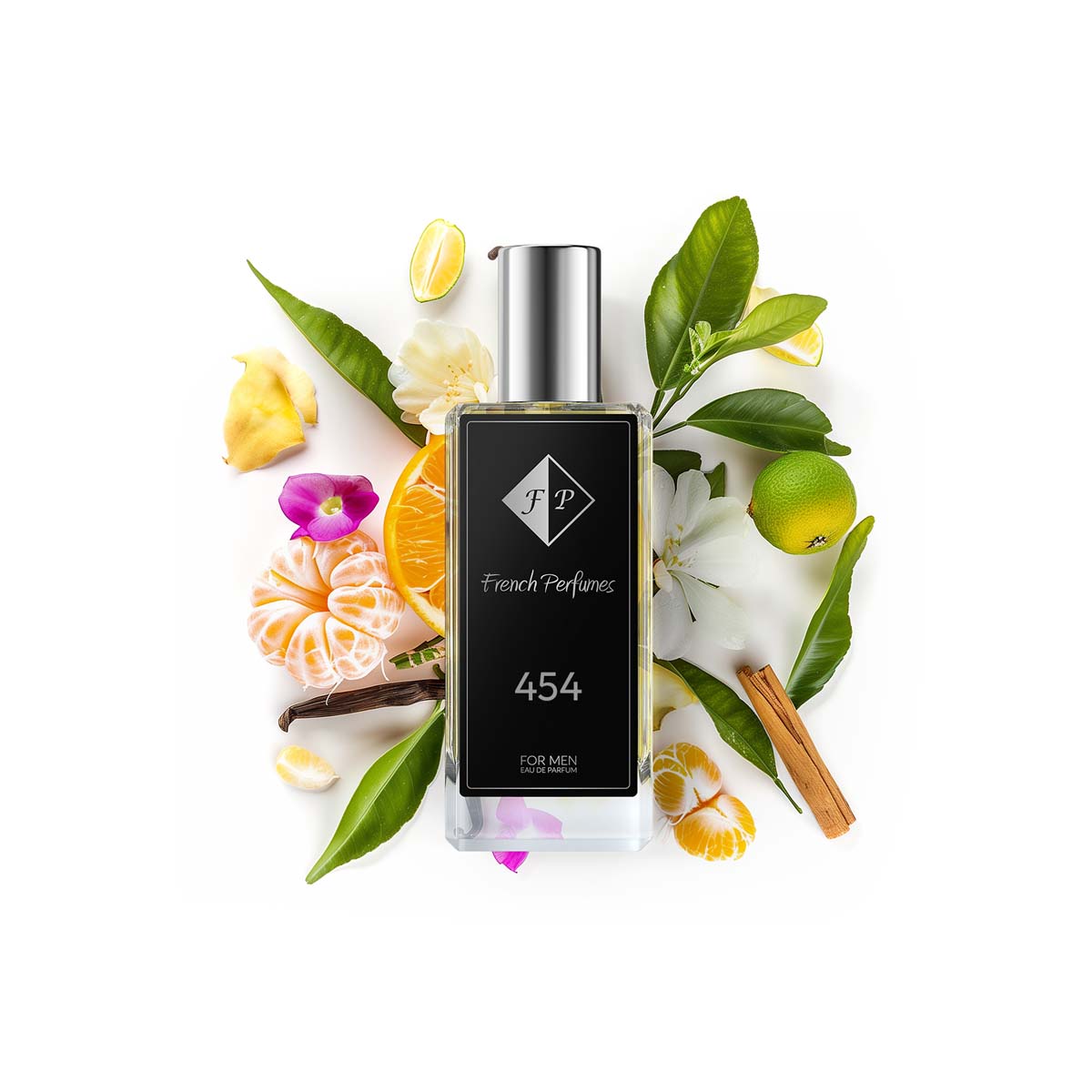 Francuskie Perfumy Men's No. 454 - 60 ml Oriental Fragrance For Men