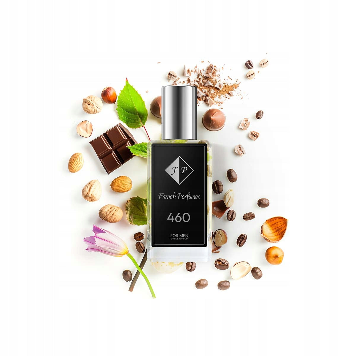 Francuskie Perfumy Men's No. 460 - 33ml Leather Perfumed Water