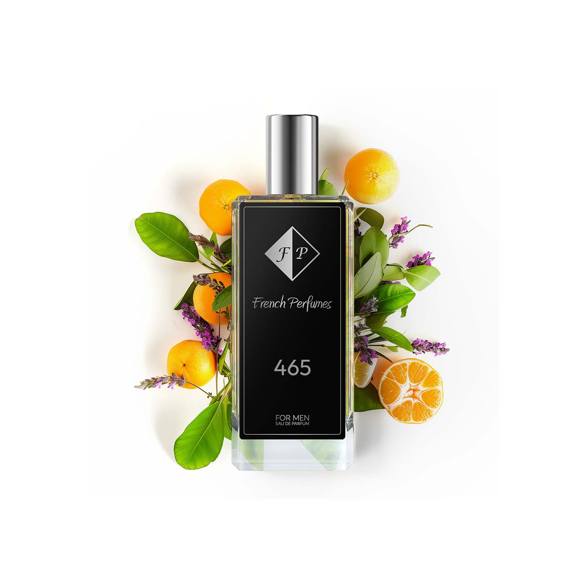 Francuskie Perfumy Men's No. 465 - 104ml | Lavender Ambra | Fresh Fragrance