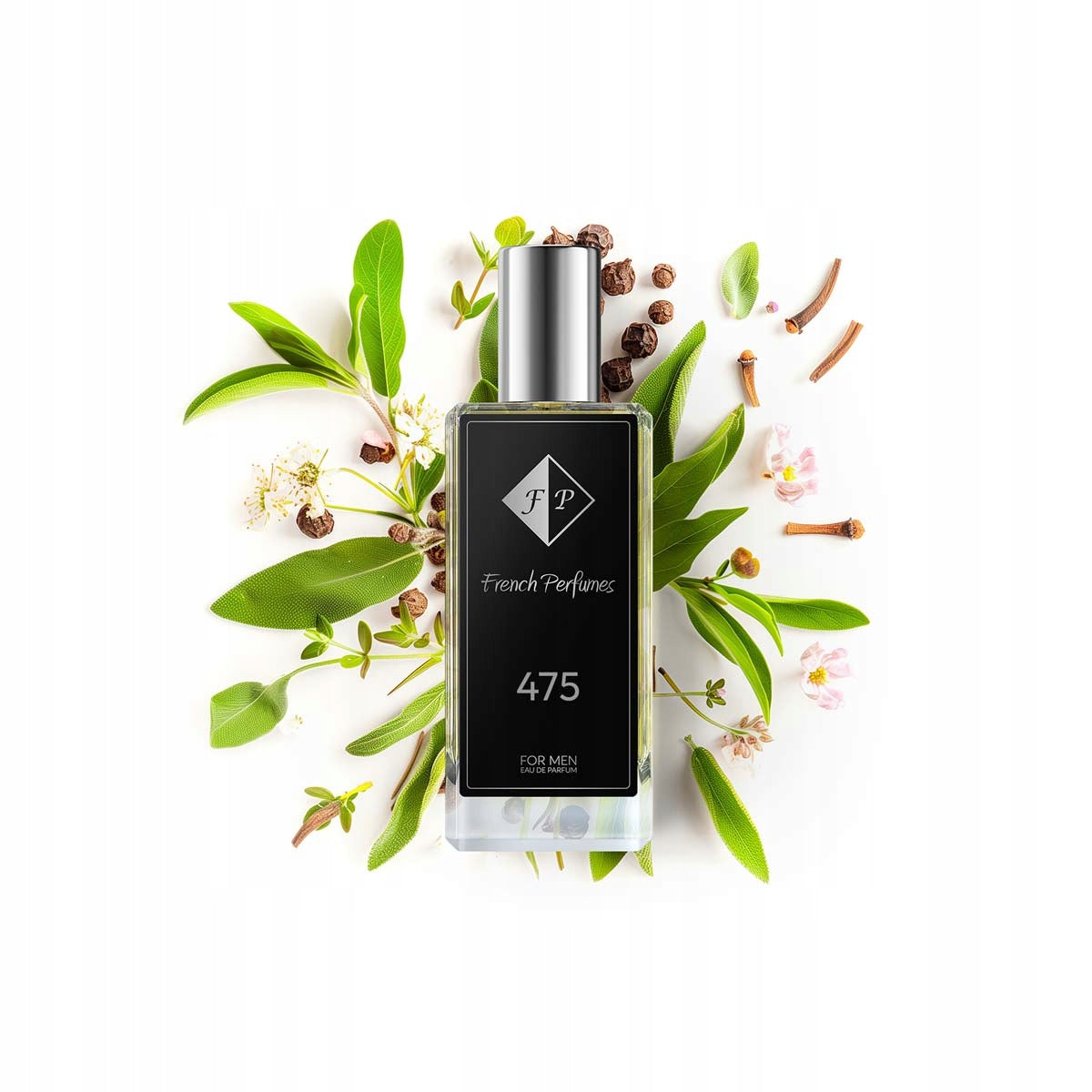 Francuskie Perfumy Men's No. 475 - 60ml Oriental Fragrance For Men