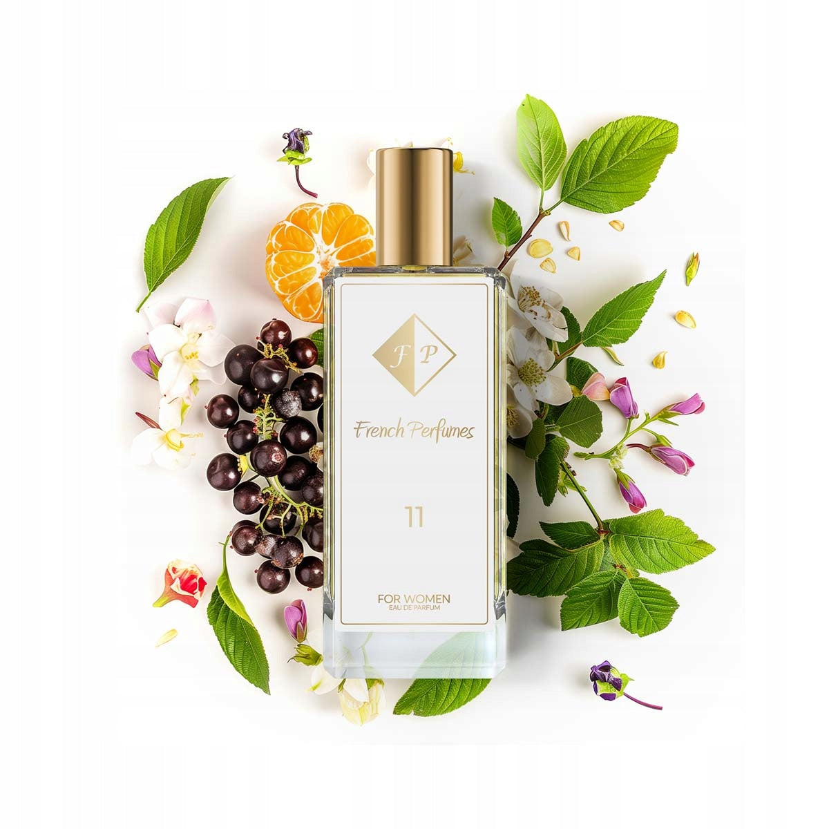 Francuskie Perfumy Women's No. 11 - 104ml Floral Perfumed Water