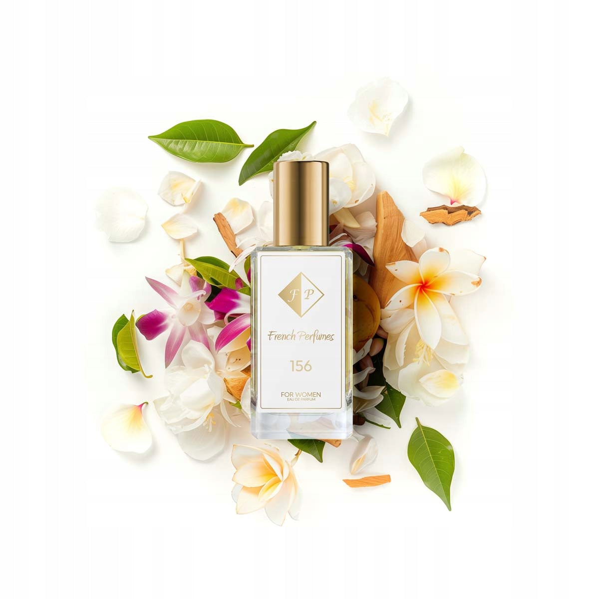 Francuskie Perfumy Women's No. 156 - 33ml Floral Perfumed Water