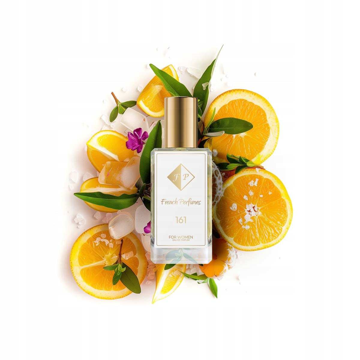 Francuskie Perfumy Women's No. 161 - 33ml Floral Perfumed Water
