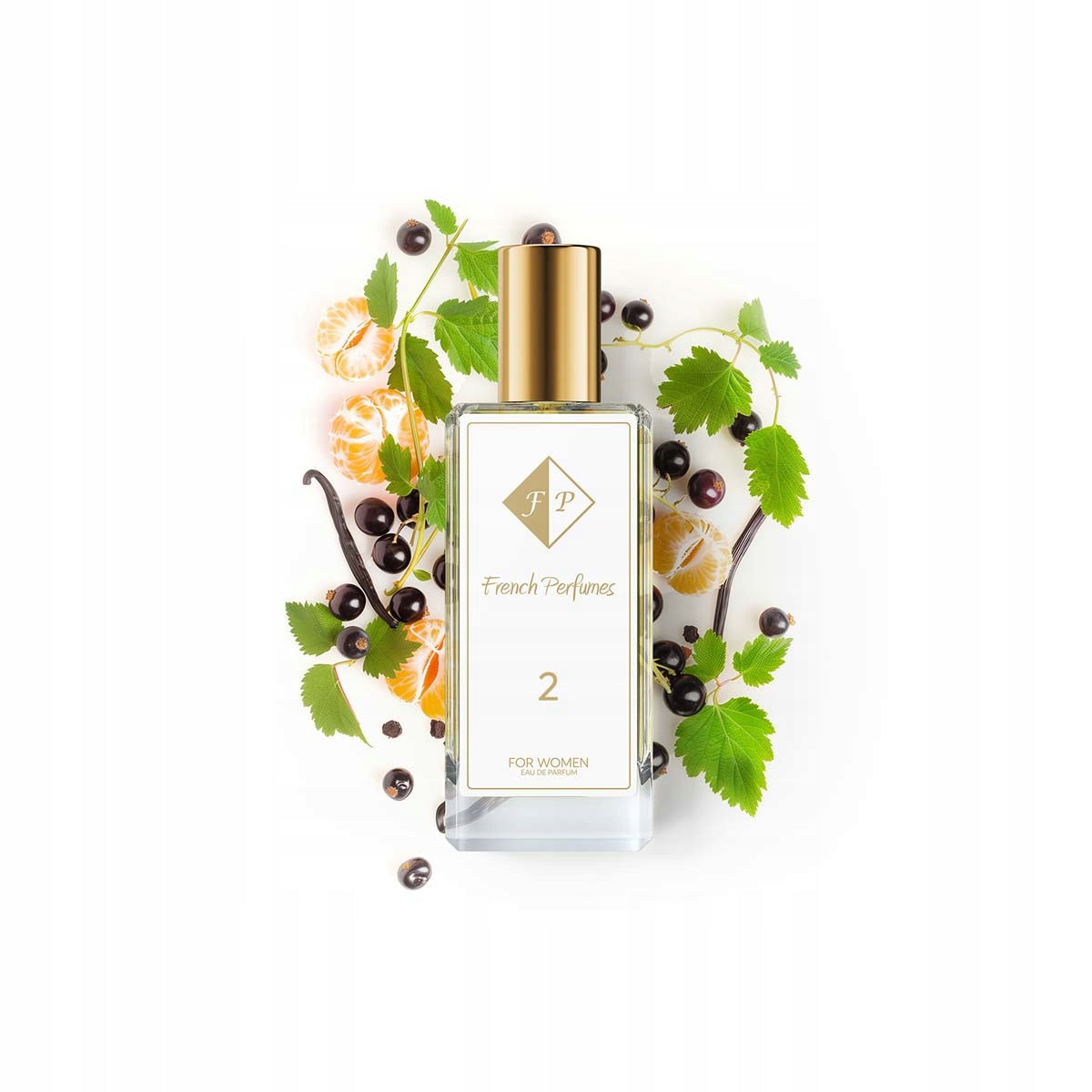 Francuskie Perfumy Women's No. 2 - 60ml Chypre Perfumed Water For Her
