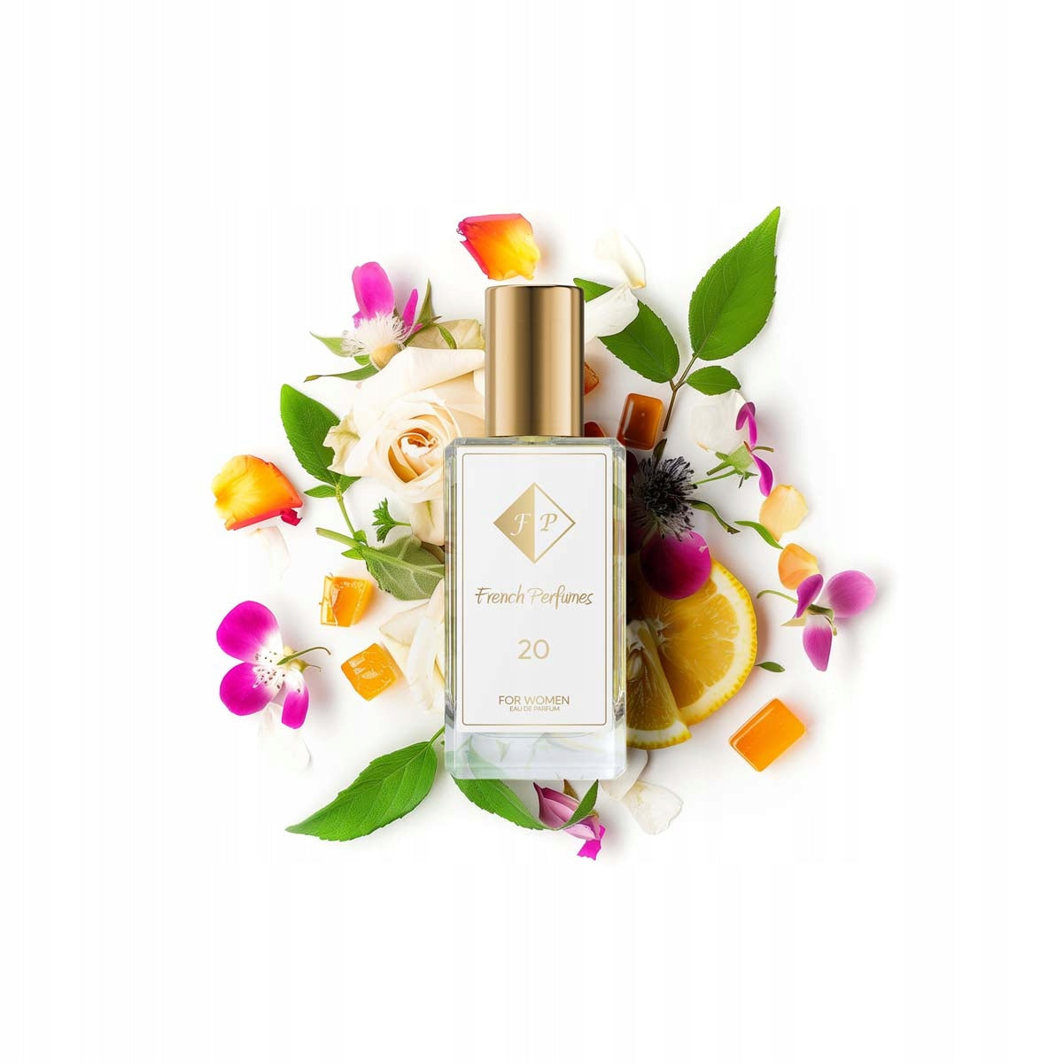 Francuskie Perfumy Women's No. 20 - 33ml Citrus Perfumed Water