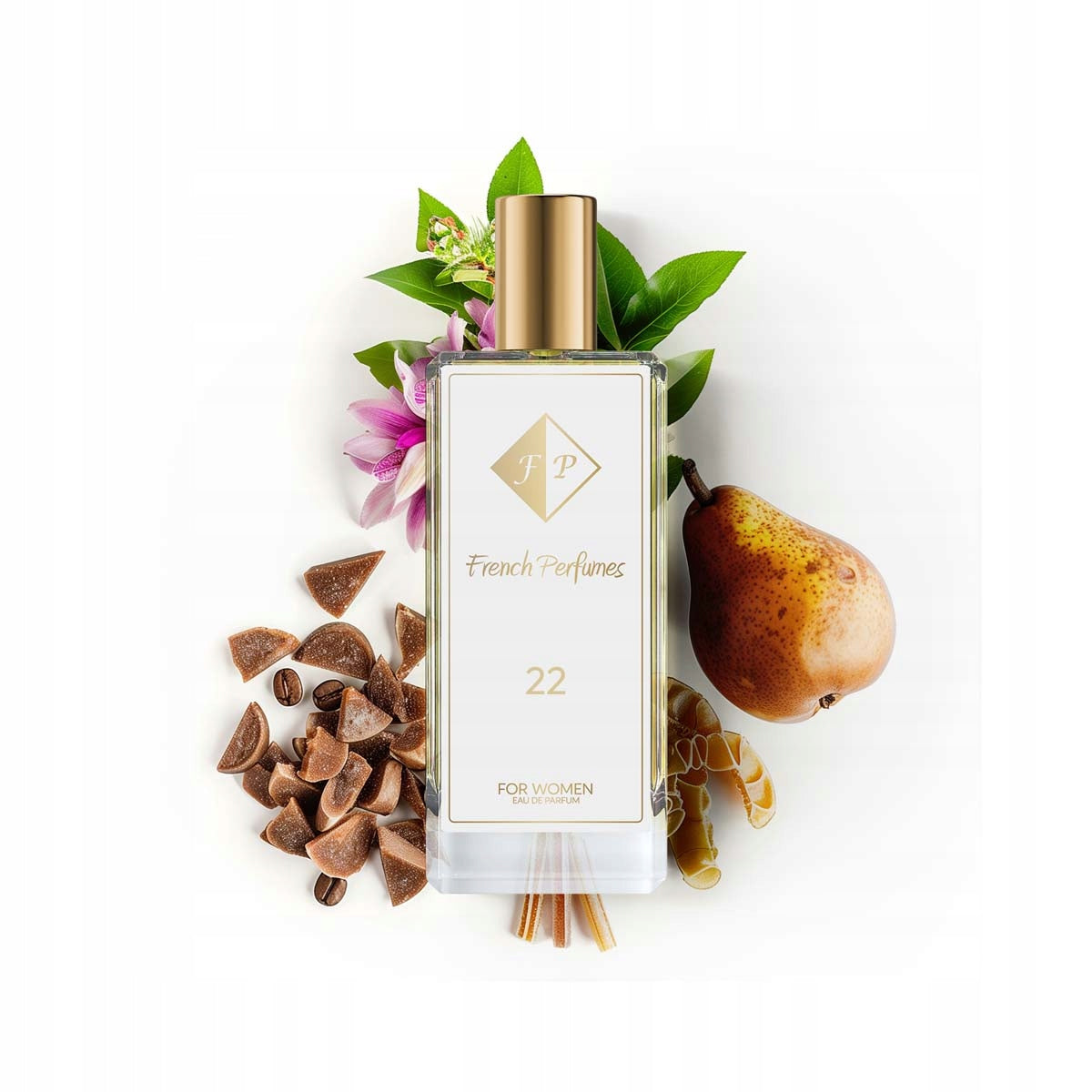 Francuskie Perfumy Women's No. 22 - 104ml Oriental Perfumed Water
