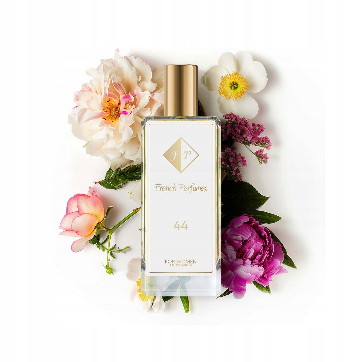 Francuskie Perfumy Women's No. 44 - 104ml Floral Perfumed Water For Her