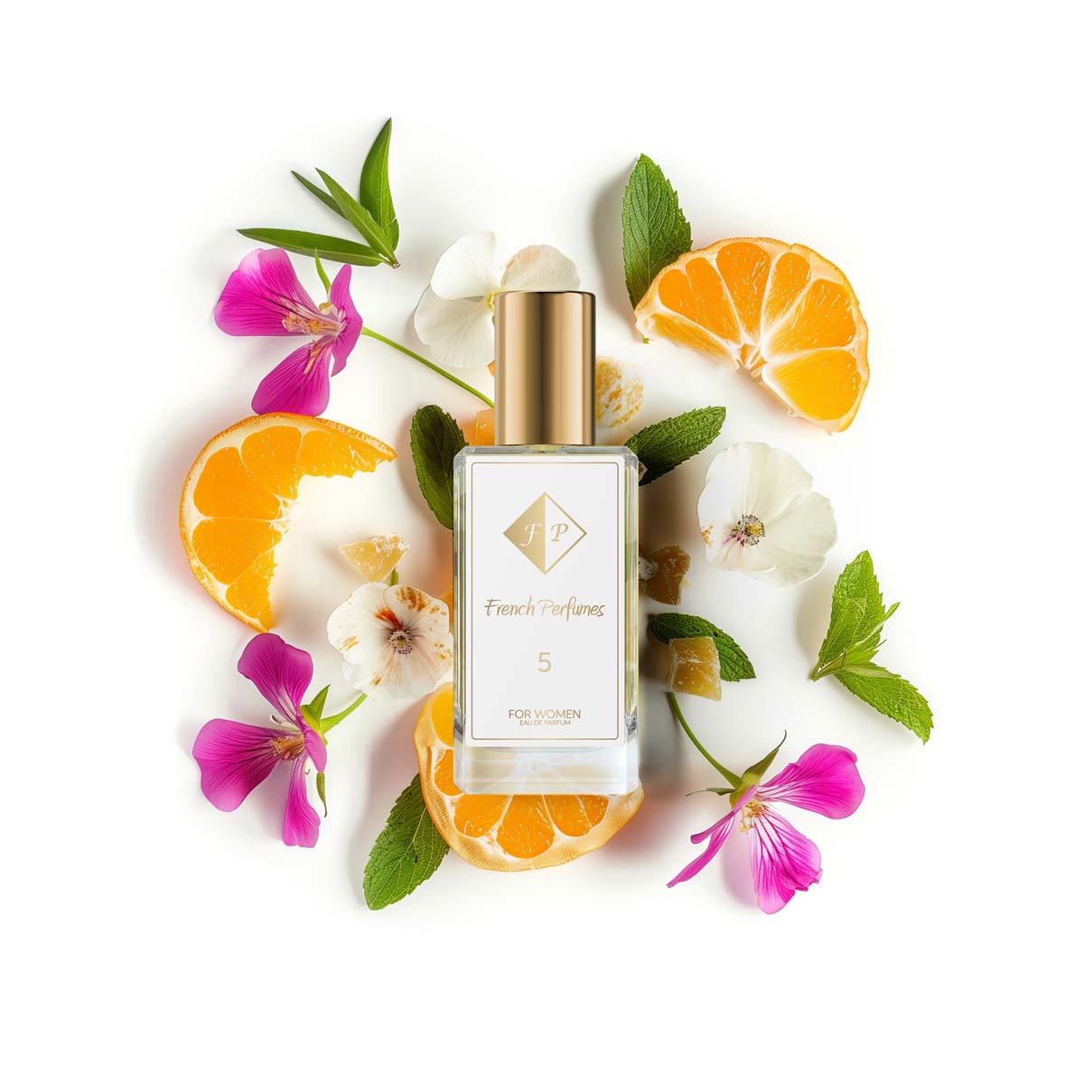 Francuskie Perfumy Women's No. 5 - 33 ml Floral Perfumed Water For Her