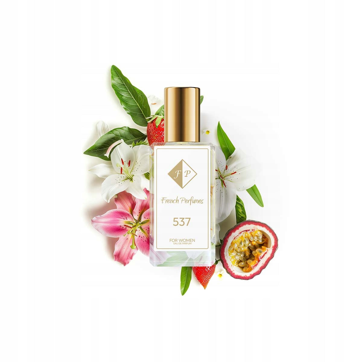 Francuskie Perfumy Women's No. 537 - 33ml Floral Perfumed Water