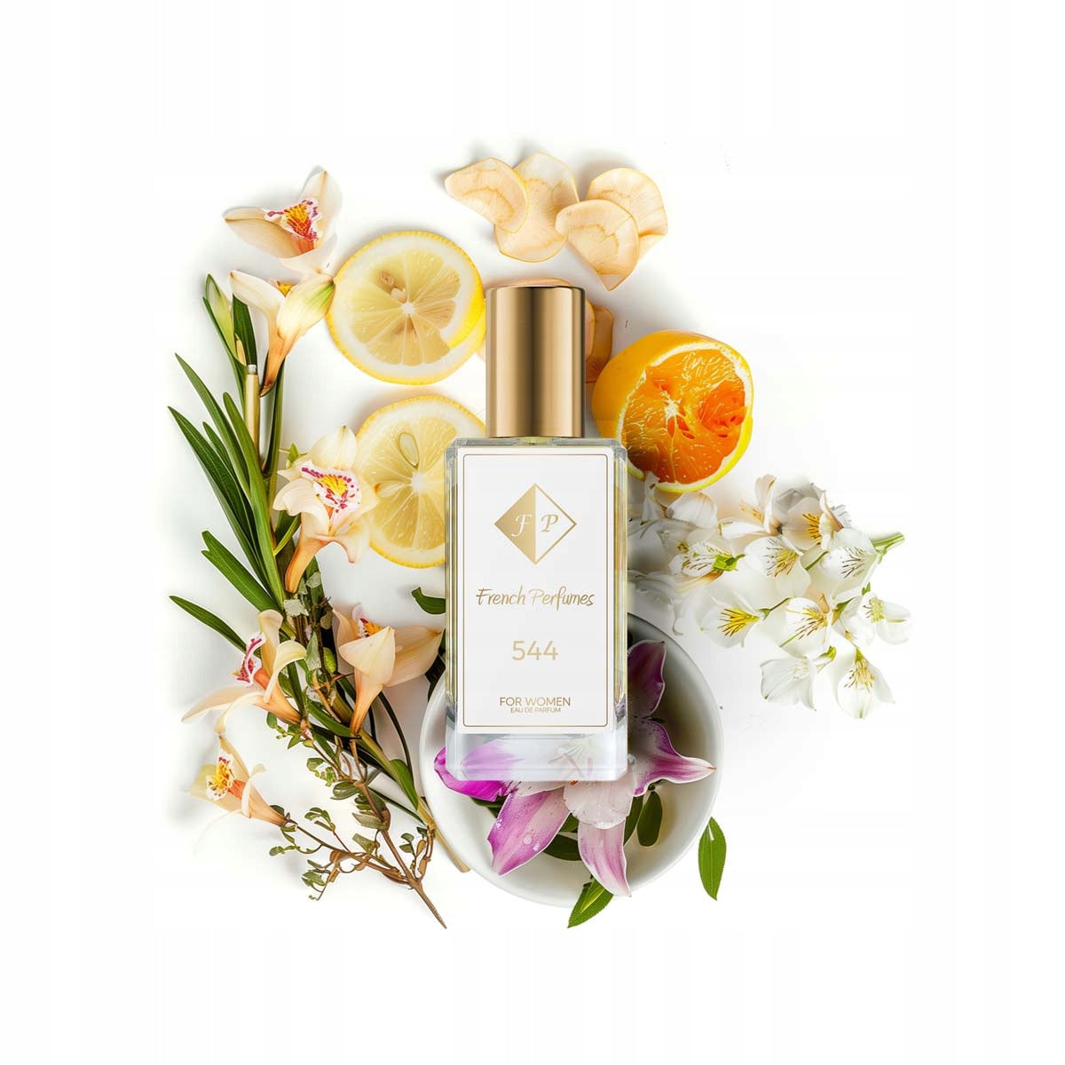 Francuskie Perfumy Women's No. 544 - 33ml |Neroli Frezja| Floral Fragrance
