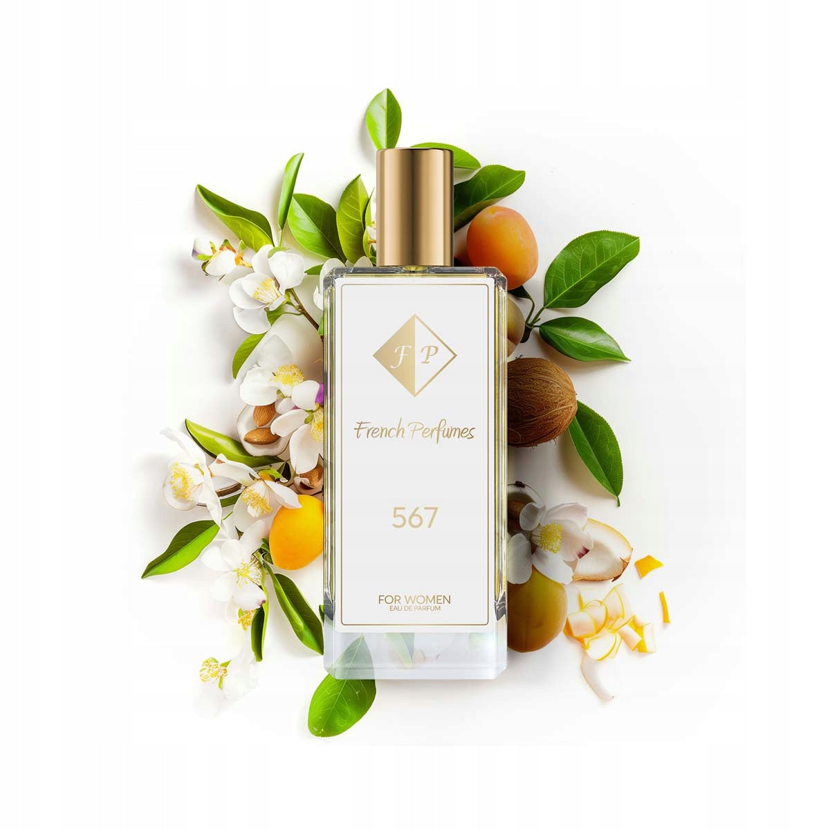Francuskie Perfumy Women's No. 567 - 104ml |Jasmine Cedar| Fragrance For Her