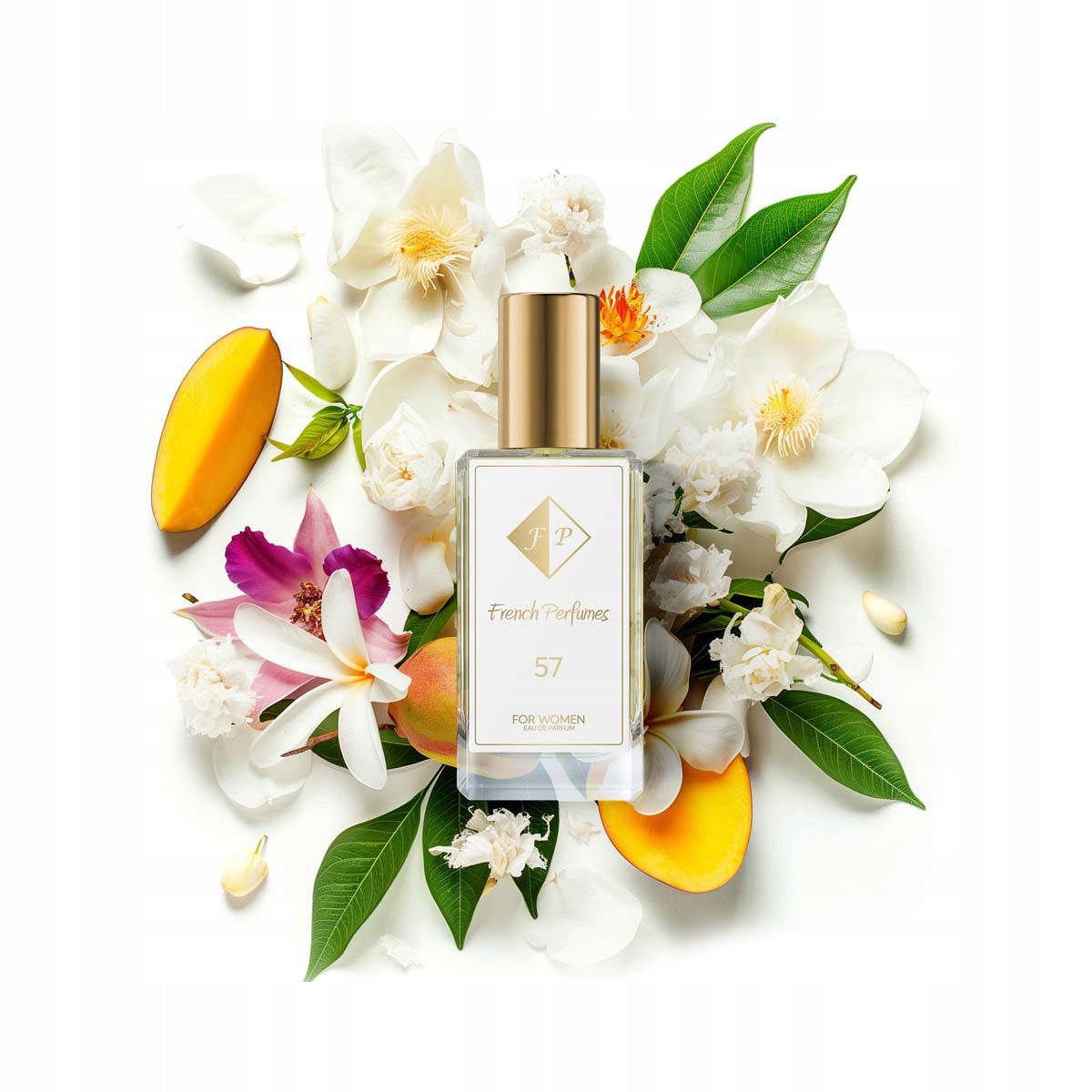 Francuskie Perfumy Women's No. 57 - 33ml Floral Perfumed Water