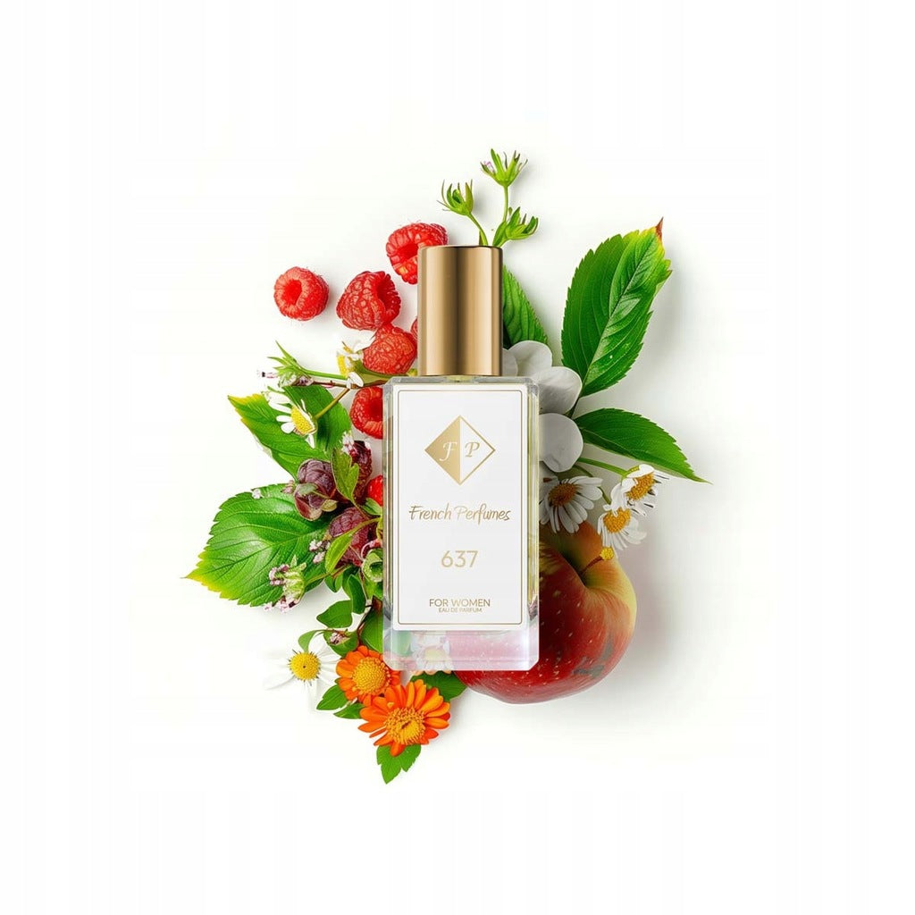Francuskie Perfumy Women's No. 637 - 33ml Floral Perfumed Water