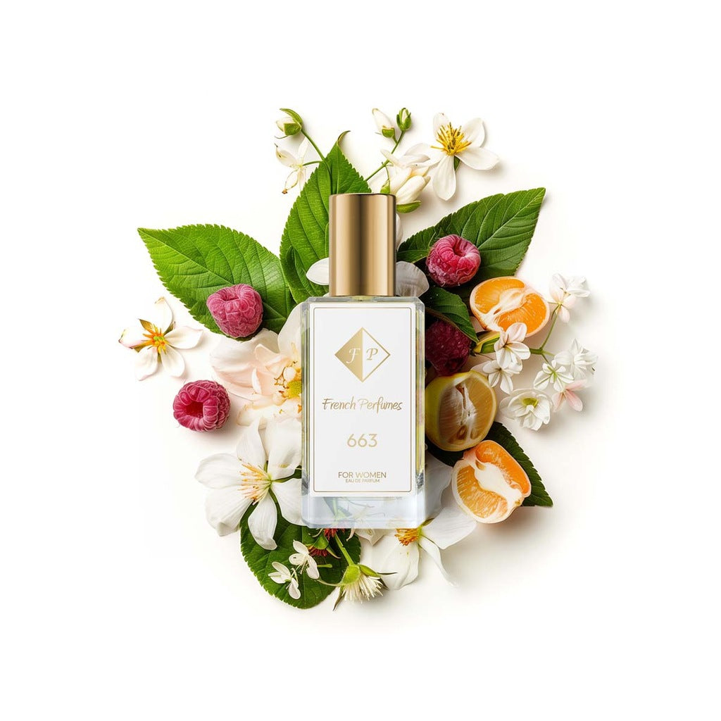 Francuskie Perfumy Women's No. 663 - 33ml Floral Perfumed Water