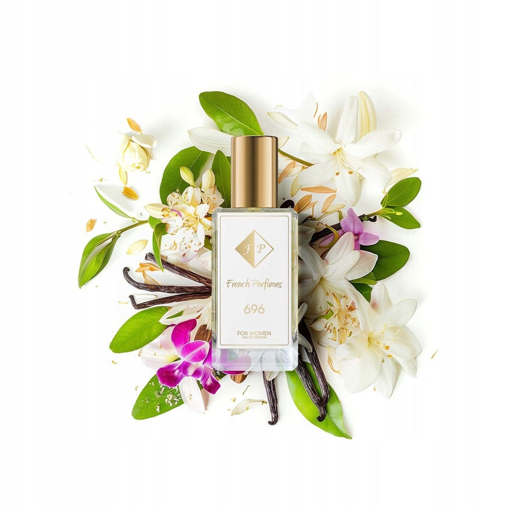 Francuskie Perfumy Women's No. 696 - 33ml | Rhubarb Rose | Permanent Fragrance