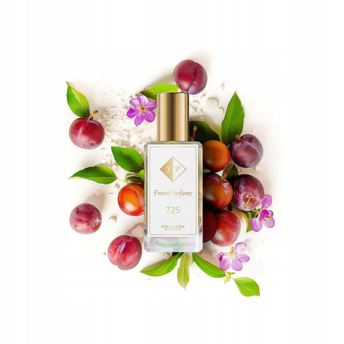 Francuskie Perfumy Women's No. 725 - 33ml | Amber Plum | Permanent Fragrance