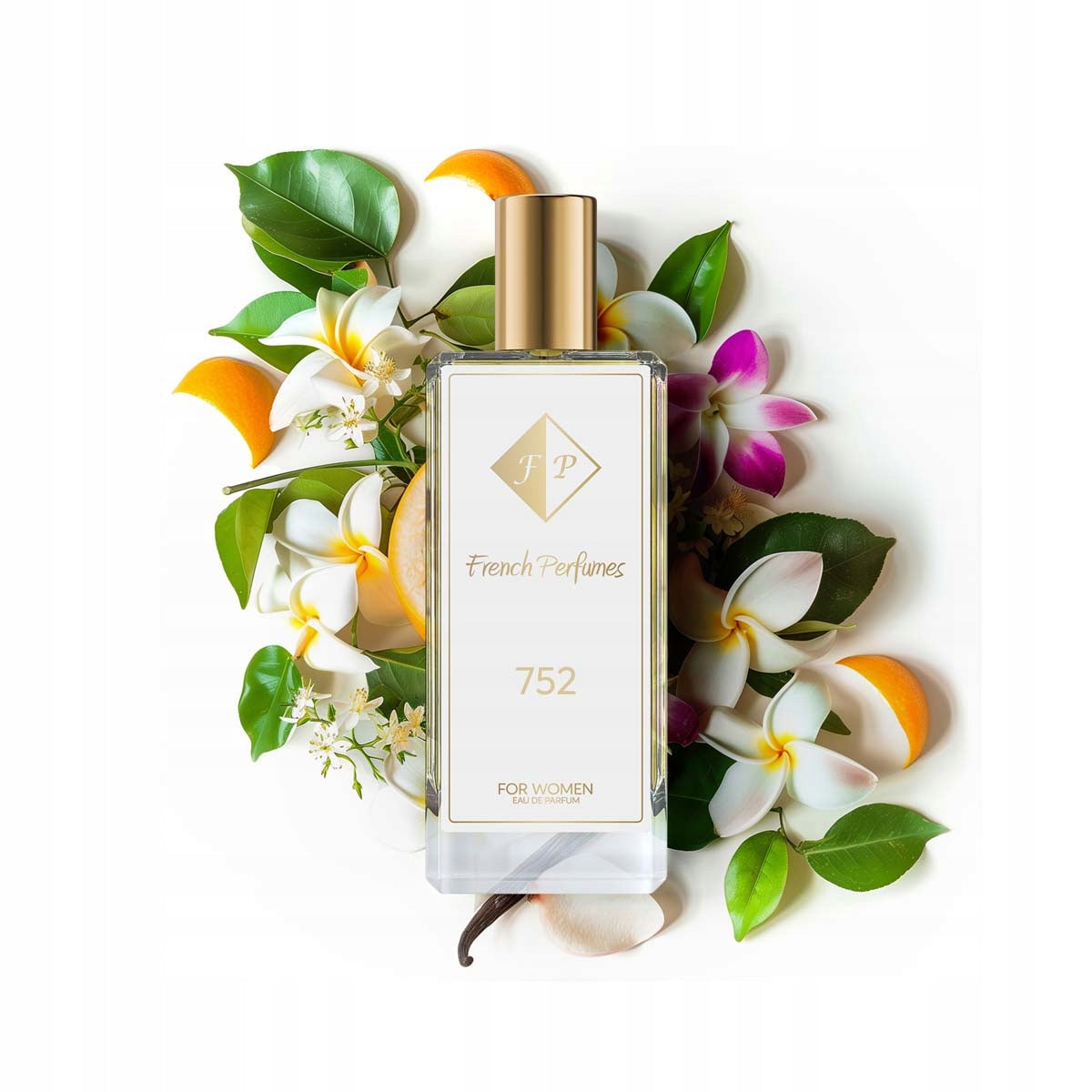 Francuskie Perfumy Women's No. 752 - 104ml Citrus Perfumed Water