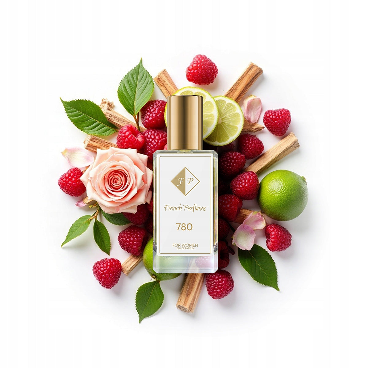 Francuskie Perfumy Women's No. 780 -33ml Floral Fruity fragrance for women