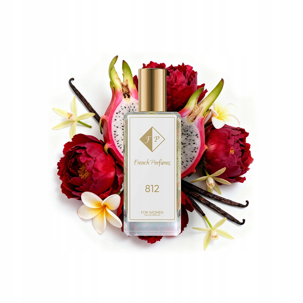 Francuskie Perfumy Women's No. 812 60ml sensual oriental-floral fragrance