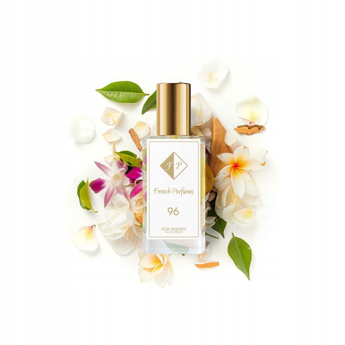 Francuskie Perfumy Women's No. 96 - 33ml Floral Perfumed Water