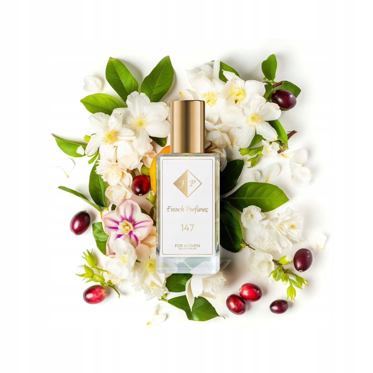 Francuskie Perfumy Women's Nr 147 - 33ml Floral Perfumed Water