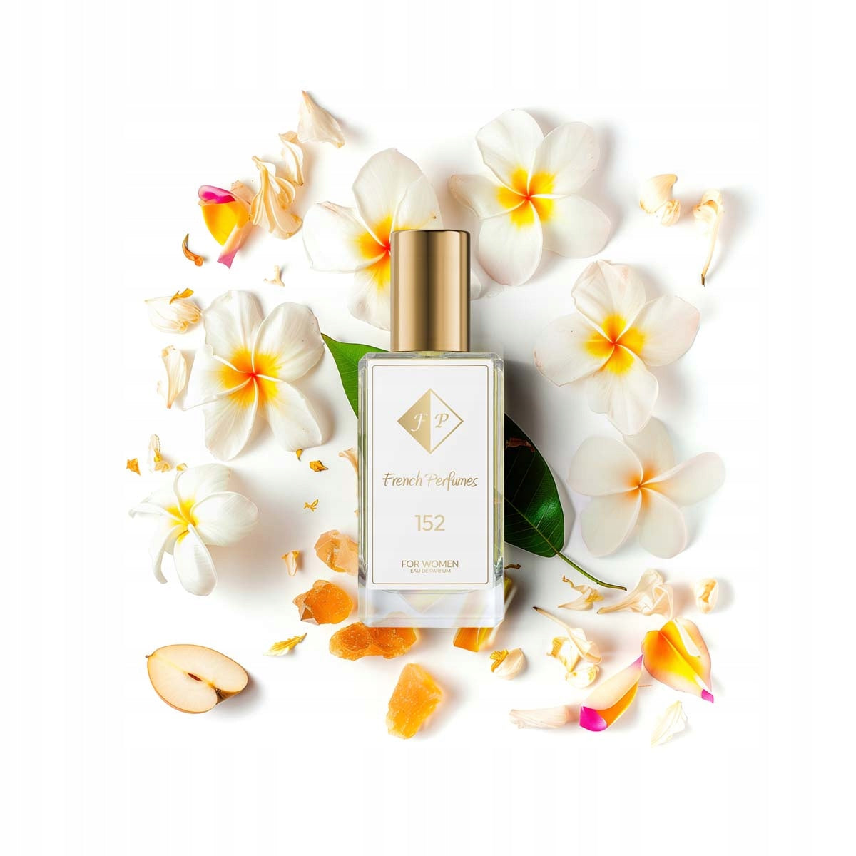 Francuskie Perfumy Women's Nr 152 - 33ml Floral Perfumed Water