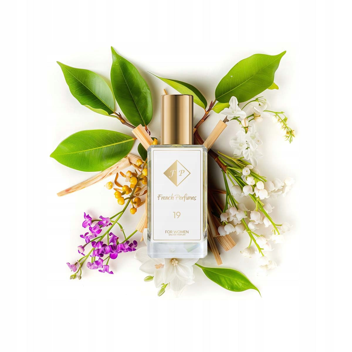 Francuskie Perfumy Women's Nr 19 - 33ml Floral Perfumed Water