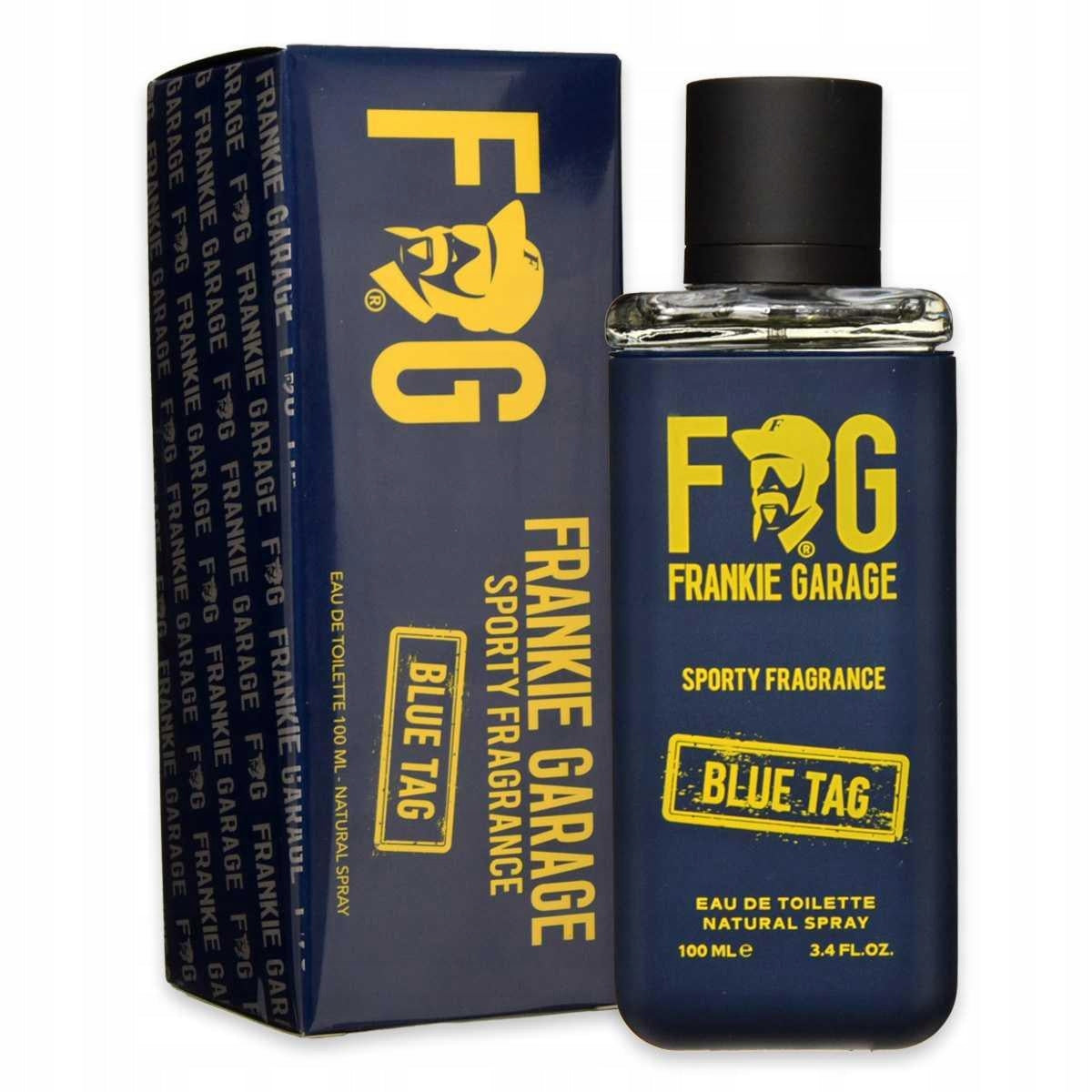 Frankie Garage Sporty Fragrance Blue Tag 100ml EDT Eau De Toilette Men's