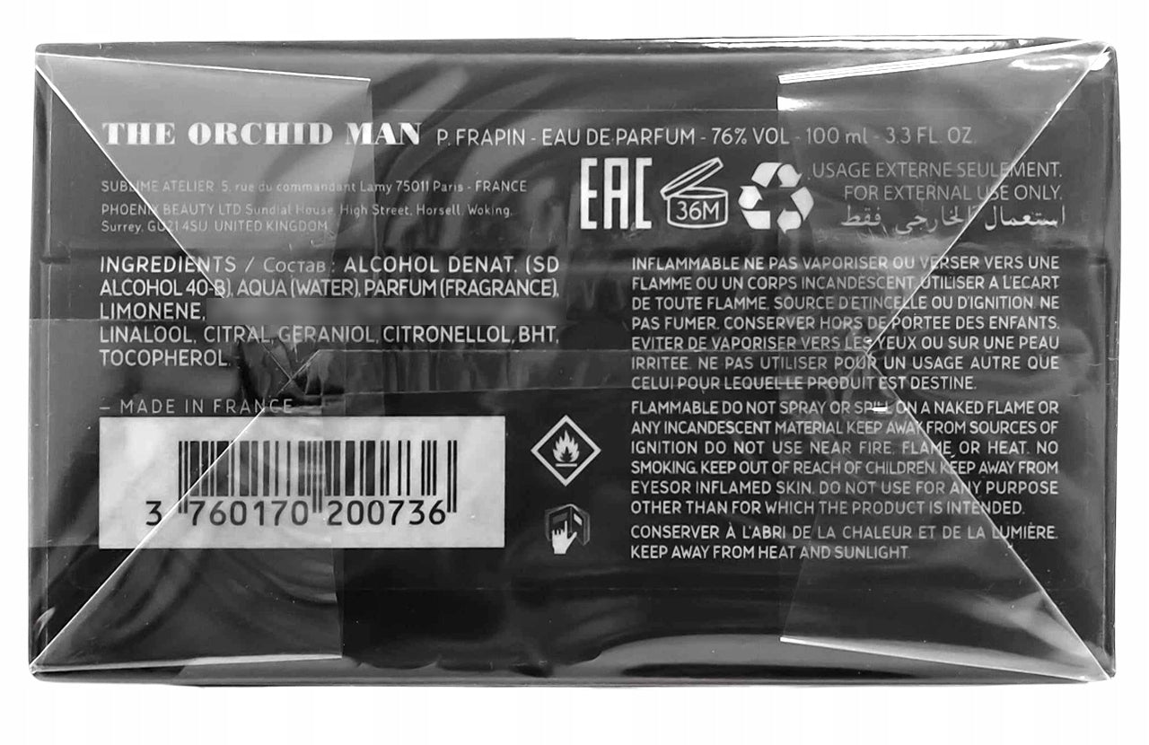 Frapin The Orchid Man EDP 100ml Product in foil Brand Frapin