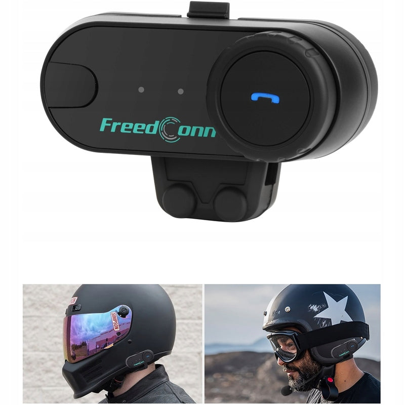 FreedConn T-COM VB speakerphone for motorcycle helmet