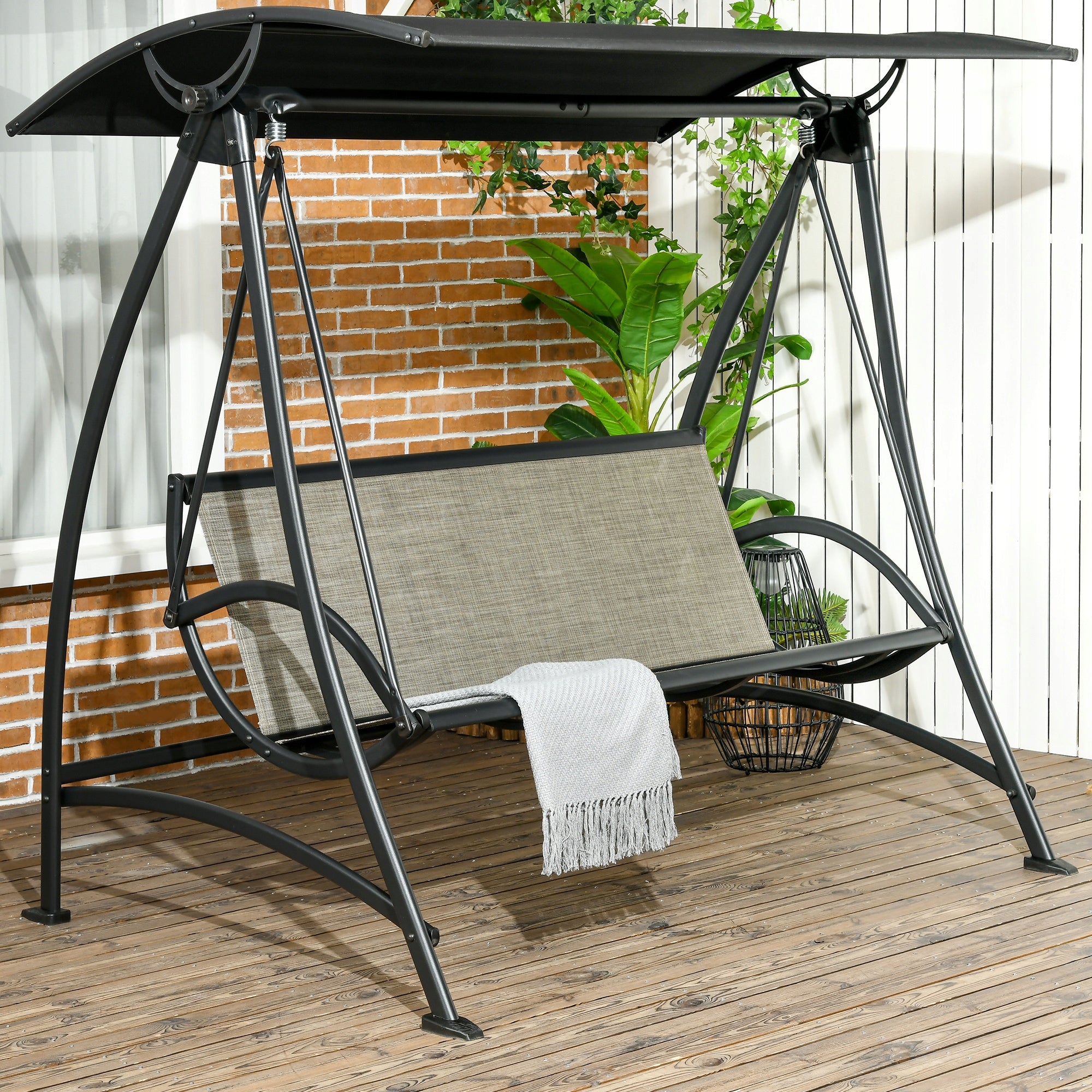 Freestanding Garden Swing Outsunny 150 x 45cm 84A-303V00BK Manufacturer code 84A-303V00BK