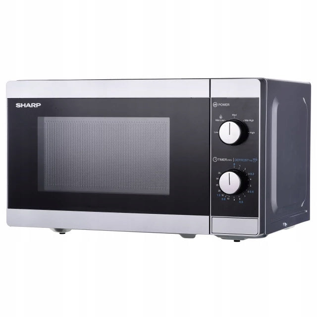 Freestanding Microwave Oven Sharp 800W Grill 1000W 20L Manufacturer code YC-MG01ES