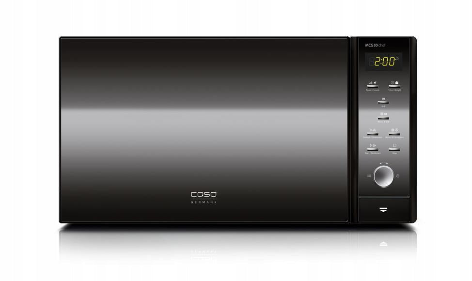 Freestanding microwave oven CASO Germany MCG30 Chef Black
