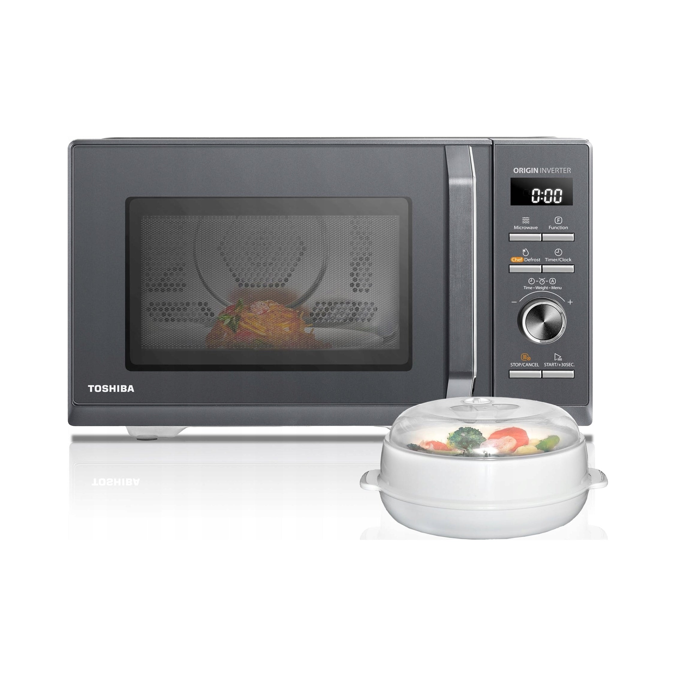 Freestanding microwave oven Toshiba MW3-AC26SFI(MG)