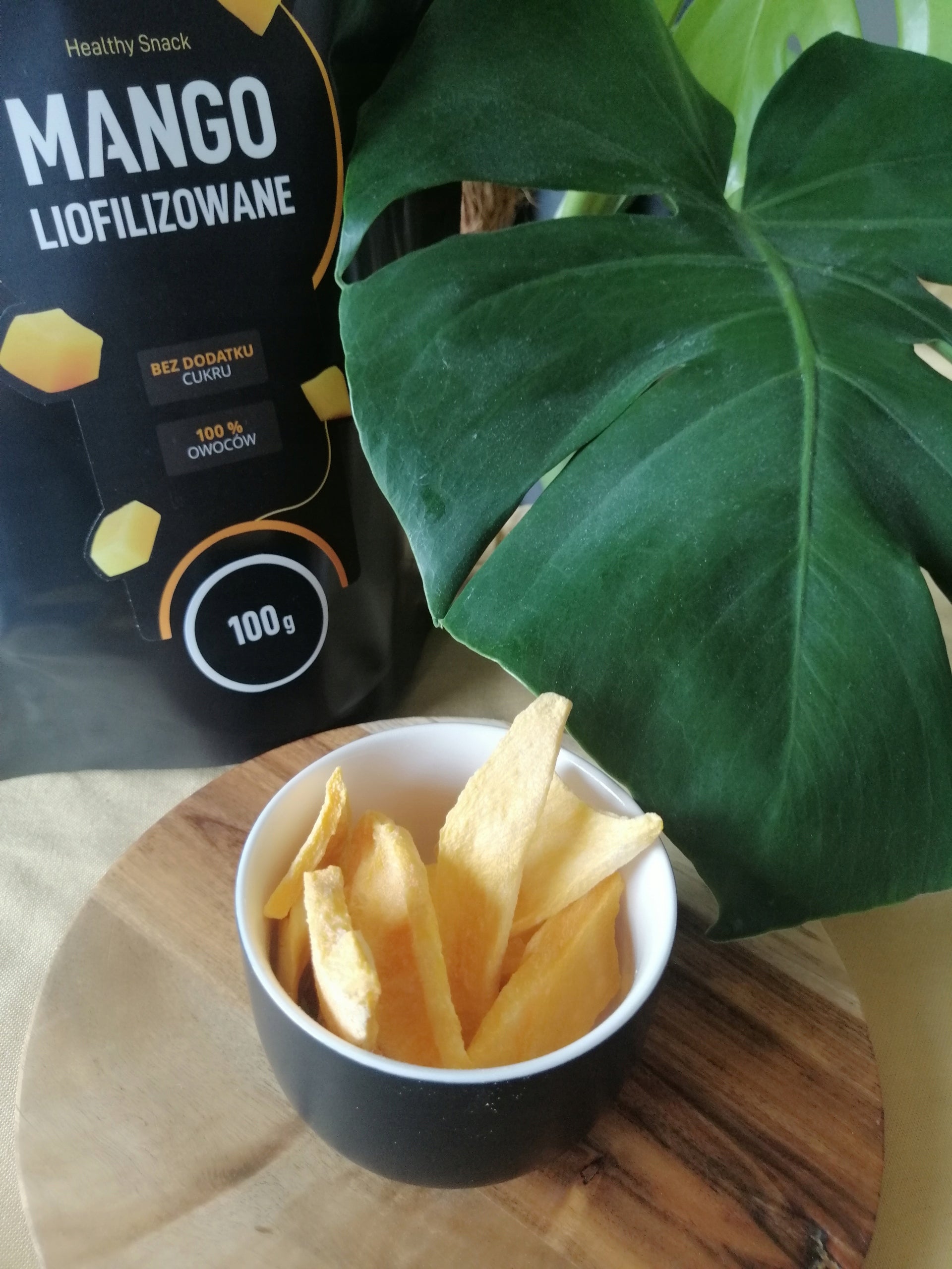 Freeze-dried mango 100g patches HiFOOD PREMIUM Manufacturer code HF26