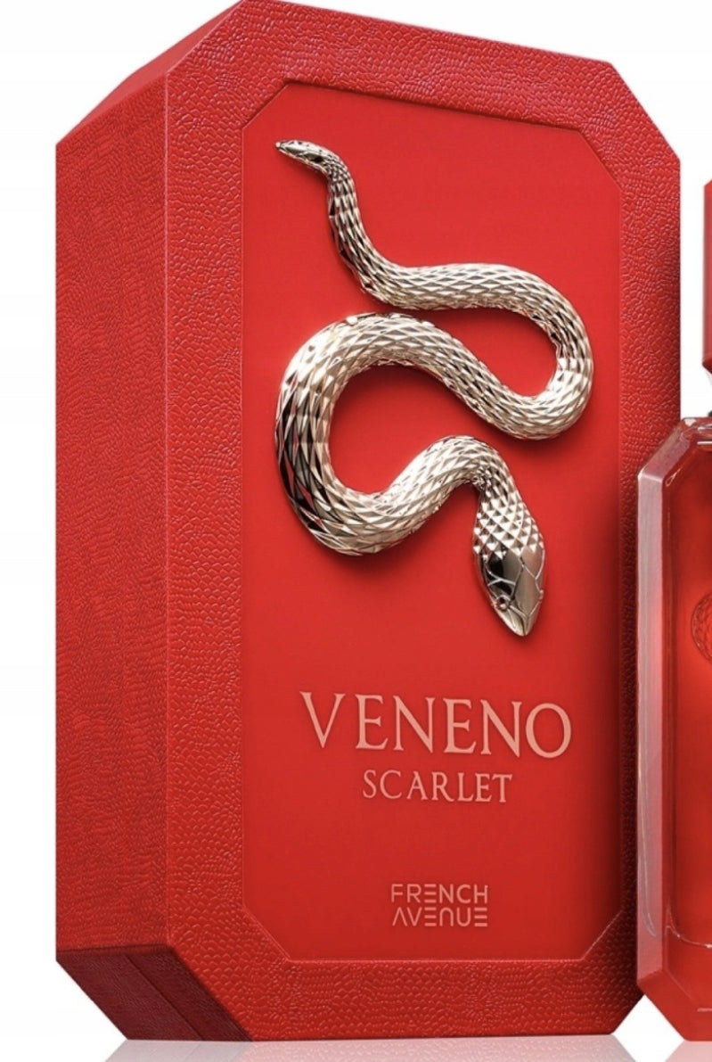 French Avenue Veneno Scarlet unisex eau de parfum 100 ml Packaging status original