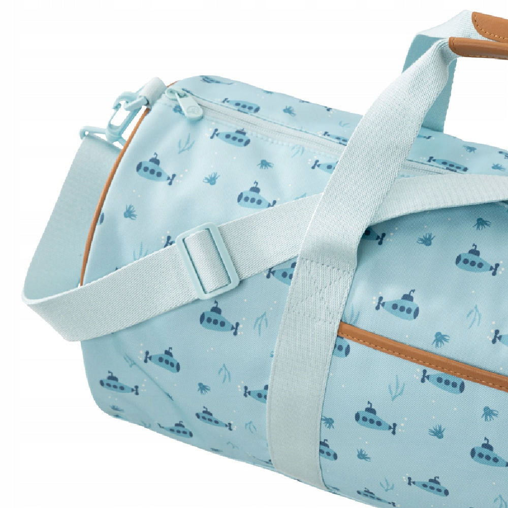 Fresk Submarine Weekender Bag Color blue