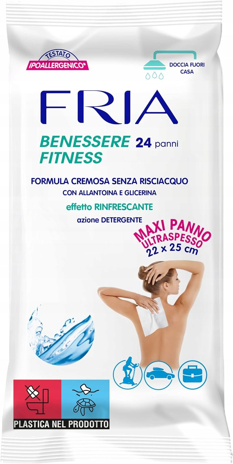 Fria Body wet wipes 1 x 24 pcs.