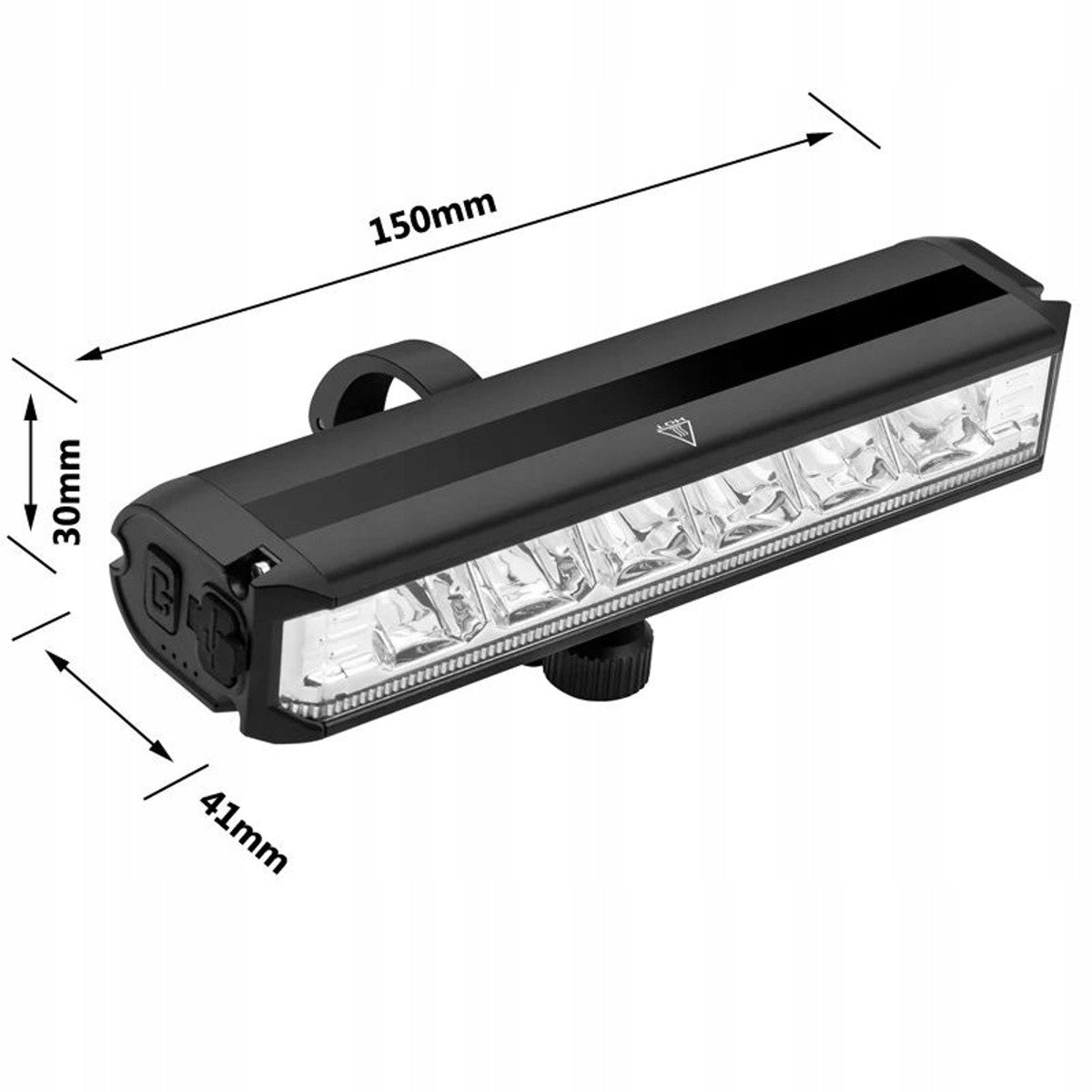 Front Bike Lamp, Powerful Light - 4 Modes, Cree, USB-C Brand no brand