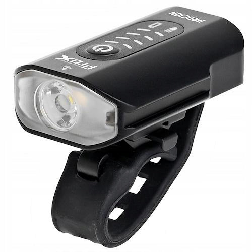 Front Bike Lamp Prox LED Projection, 600 Lm, USB-C Color black